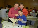 Father Son Menorah Building
